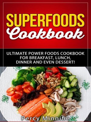 cover image of Superfoods Cookbook